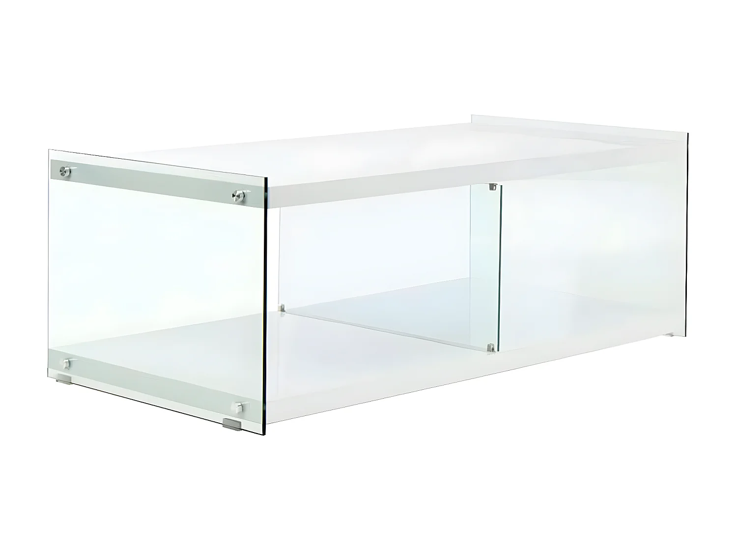 Meuble TV Design "Elementary" 120cm Blanc