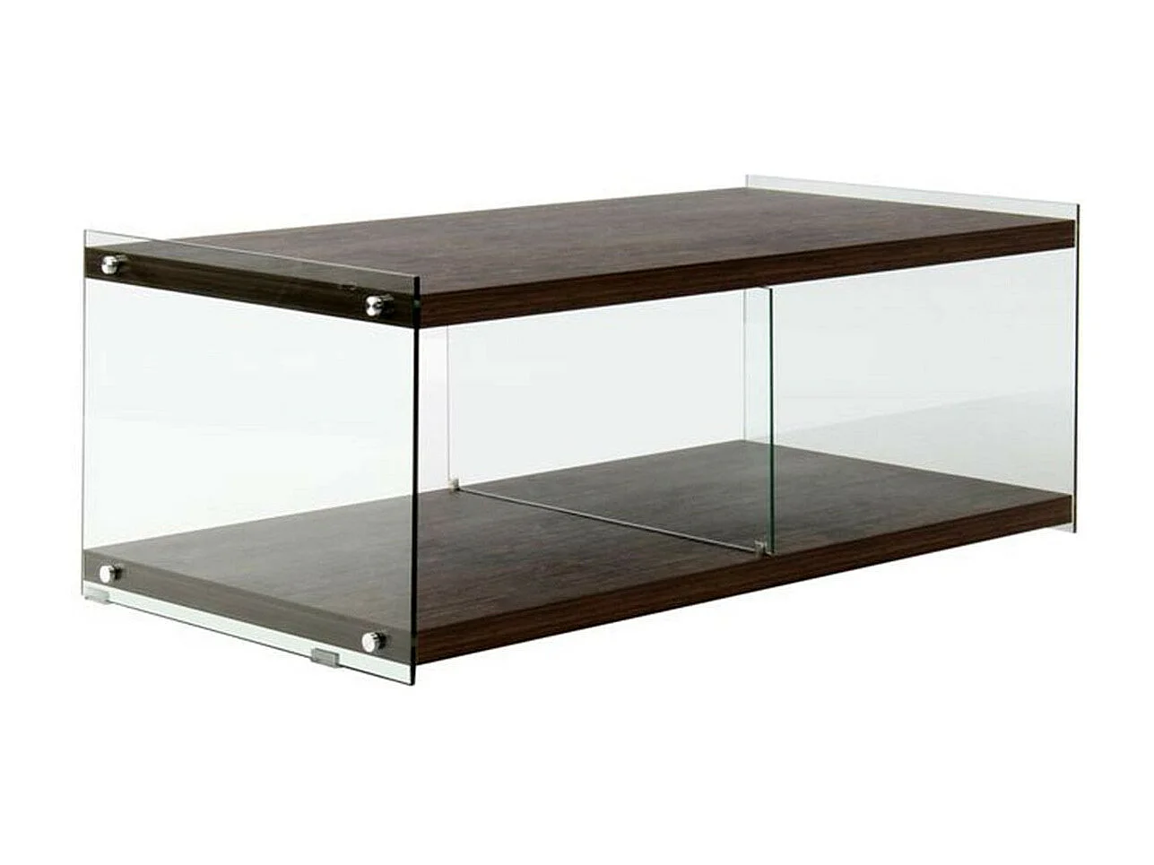 Meuble TV Design "Elementary" 120cm Marron Clair