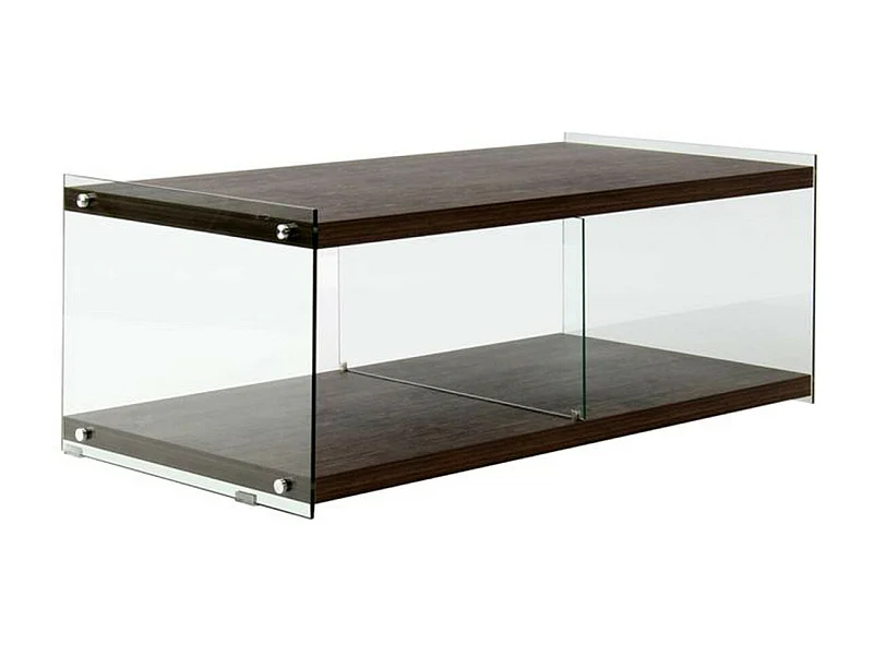 Meuble TV Design "Elementary" 120cm Marron Clair