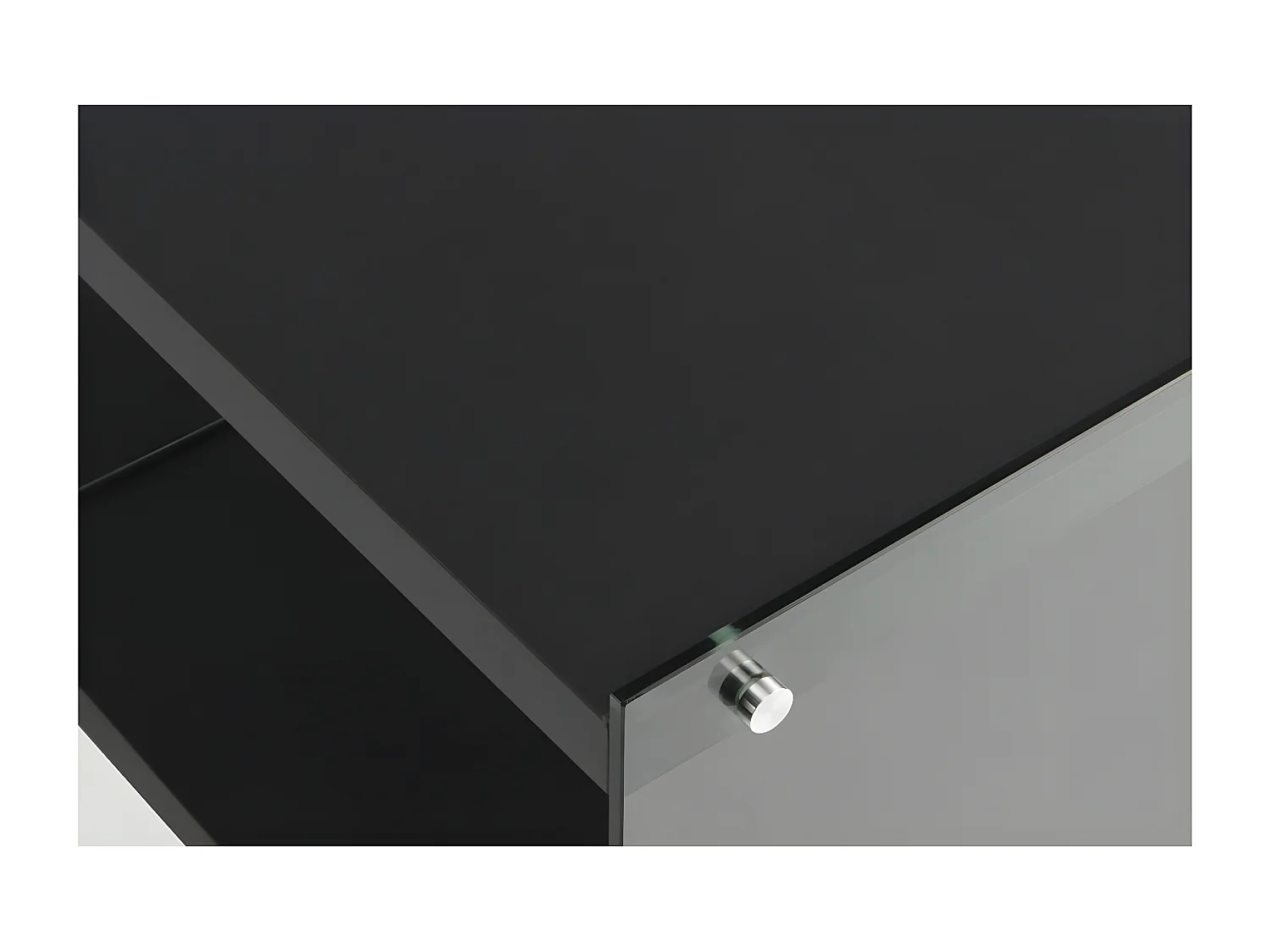 Meuble TV Design "Elementary" 120cm Noir