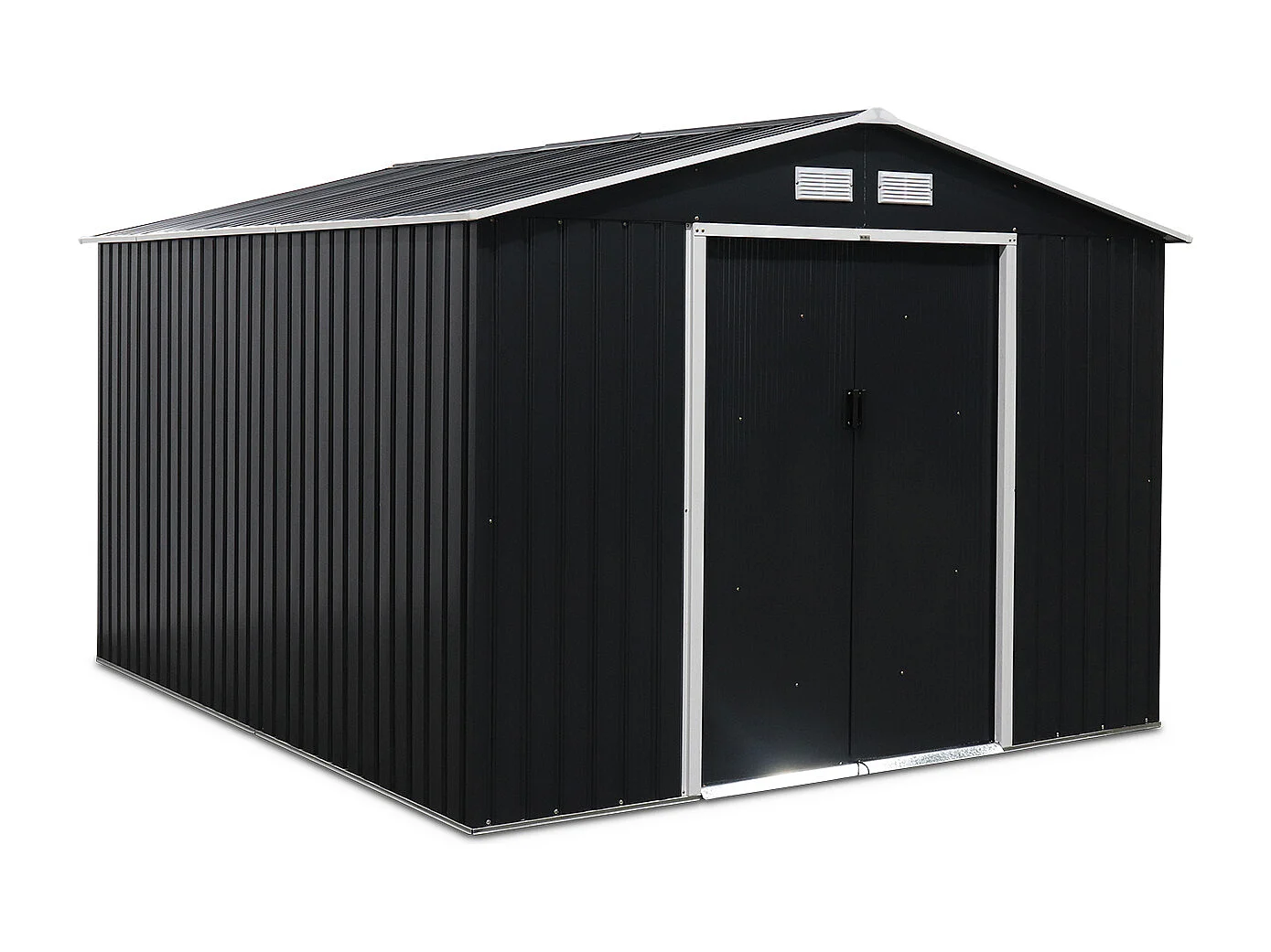 Capannone da giardino in metallo, 8.95m², antracite
