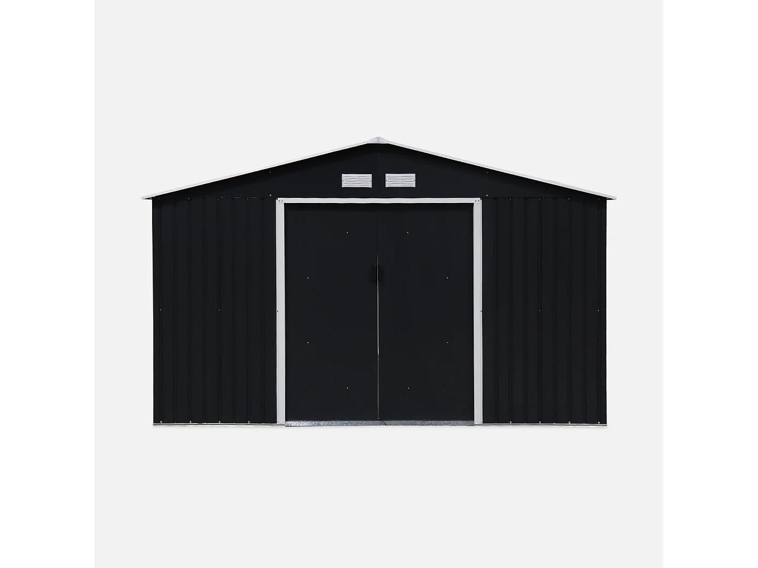 Caseta de jardín, 10.85m² antracita