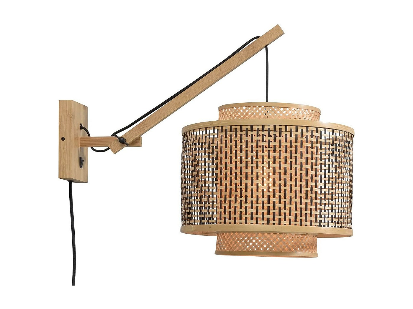 Lampadari Rattan Naturale | Confronta prezzi | Set di 2 paralumi retrò in rattan intrecciato, paralumi per...Paralume in rattan intrecciato per lampada – lampadario