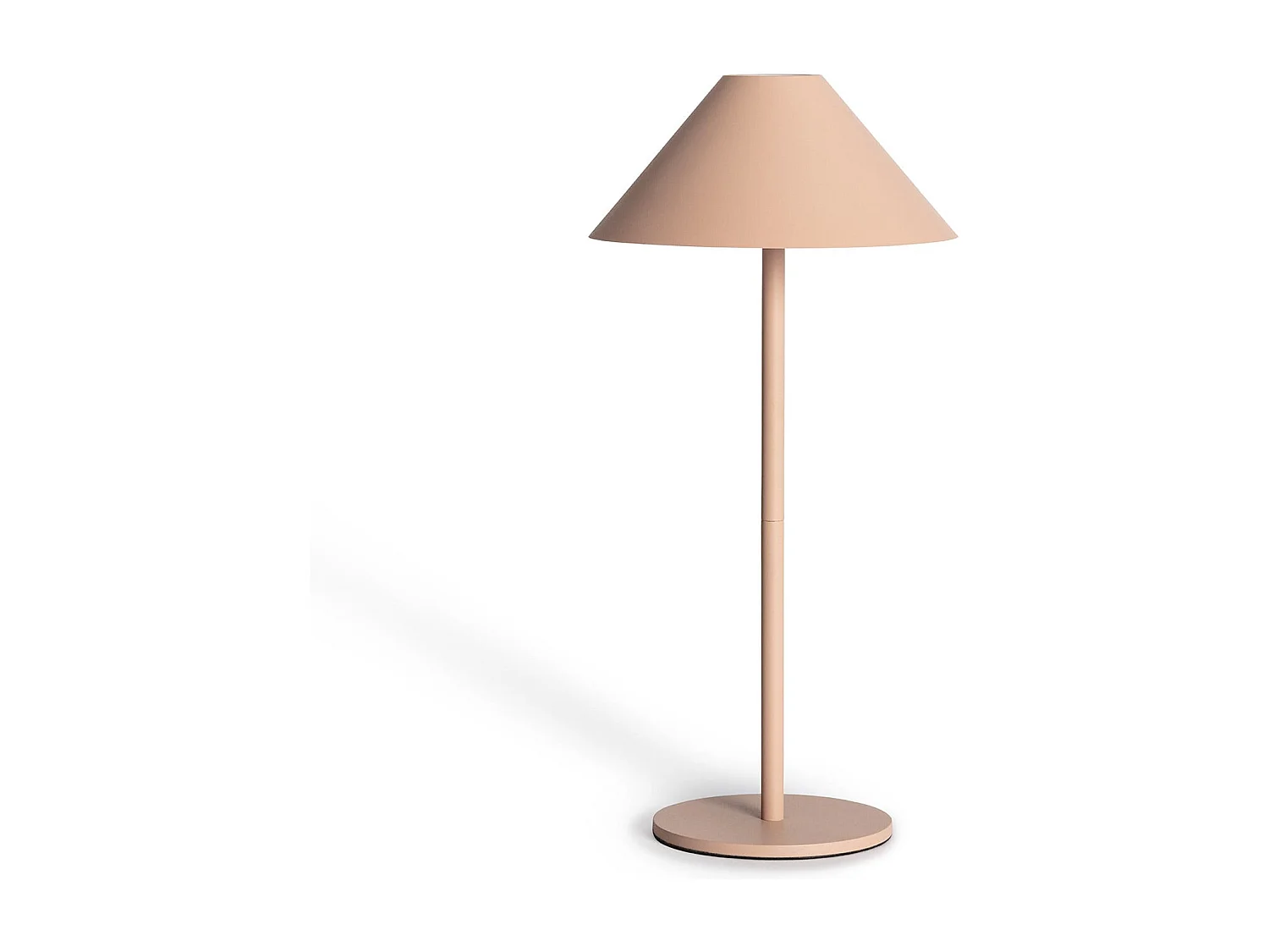 Lampe à Poser LED Portable avec Batterie USB Rechargeable Métal Kivuli Beige