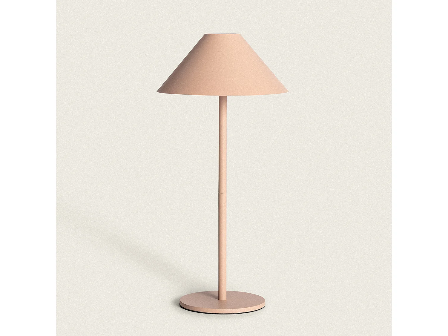 Lampe à Poser LED Portable avec Batterie USB Rechargeable Métal Kivuli Beige