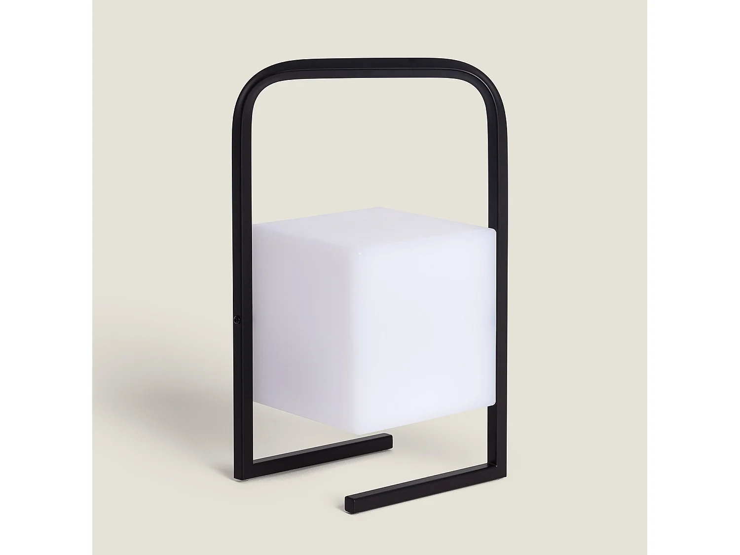 Lampe à Poser LED  Portative Extérieure en Aluminium 2.5W Tiber avec Batterie Rechargeable USB Noir