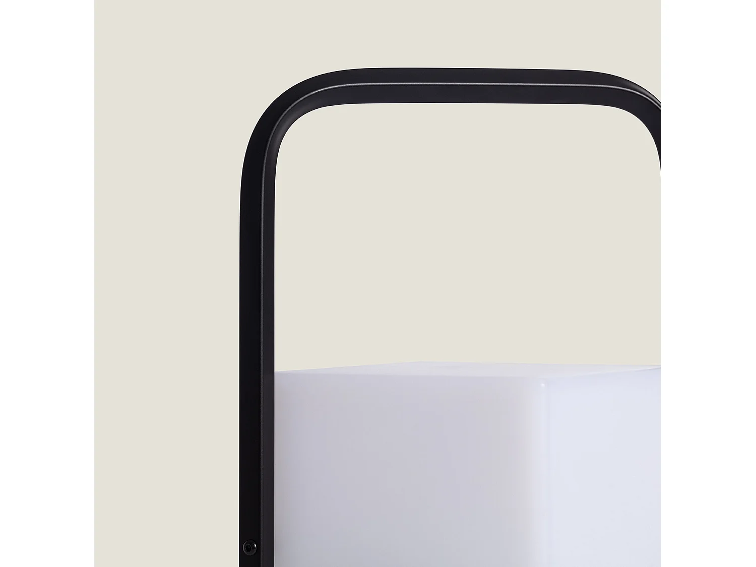 Lampe à Poser LED  Portative Extérieure en Aluminium 2.5W Tiber avec Batterie Rechargeable USB Noir