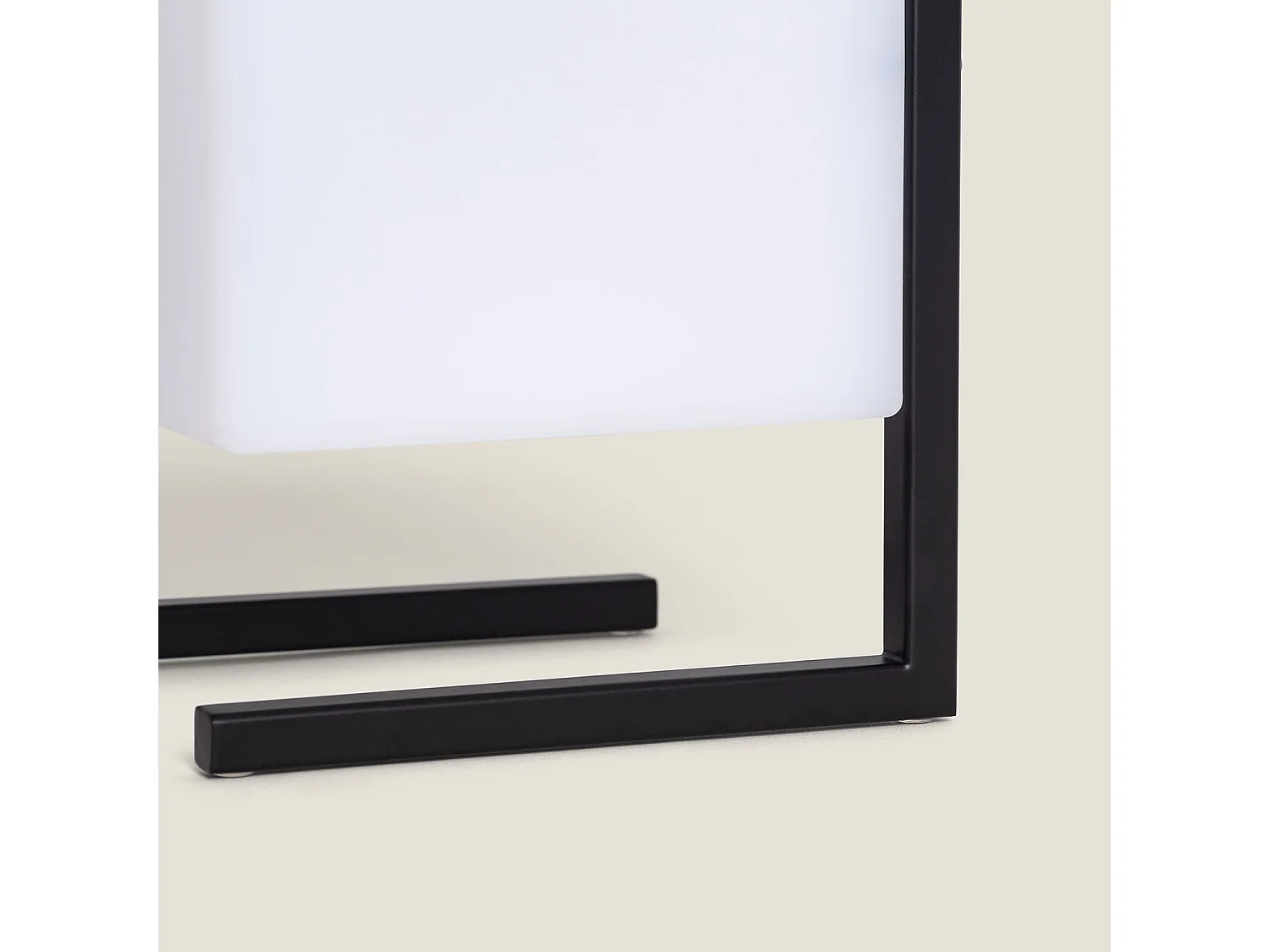 Lampe à Poser LED  Portative Extérieure en Aluminium 2.5W Tiber avec Batterie Rechargeable USB Noir
