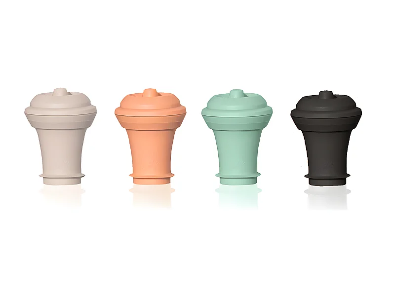 Lot de 4 bouchons colorés