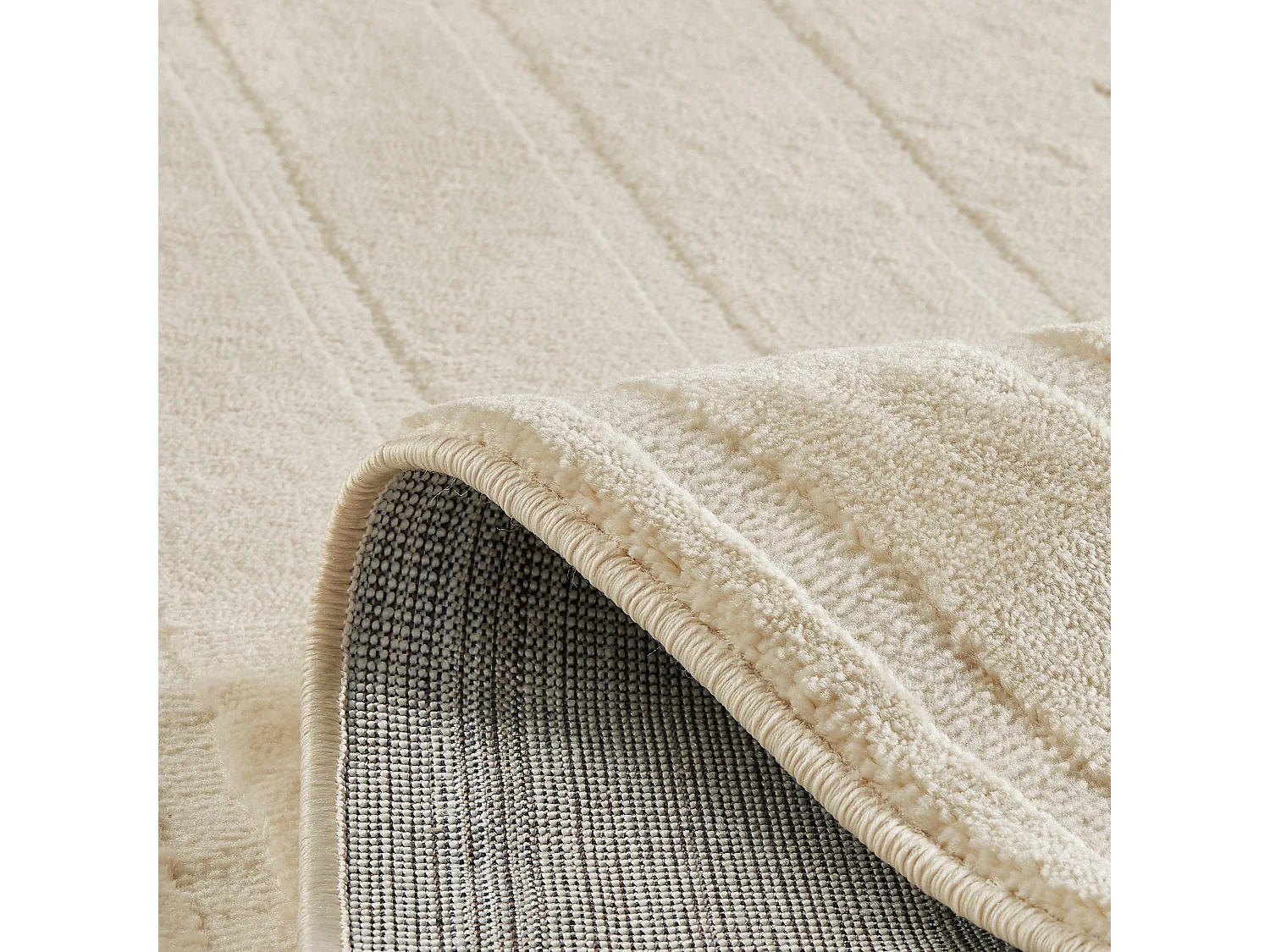 Tapis de salon - arc de cercle - crème - Bloom - 200x280