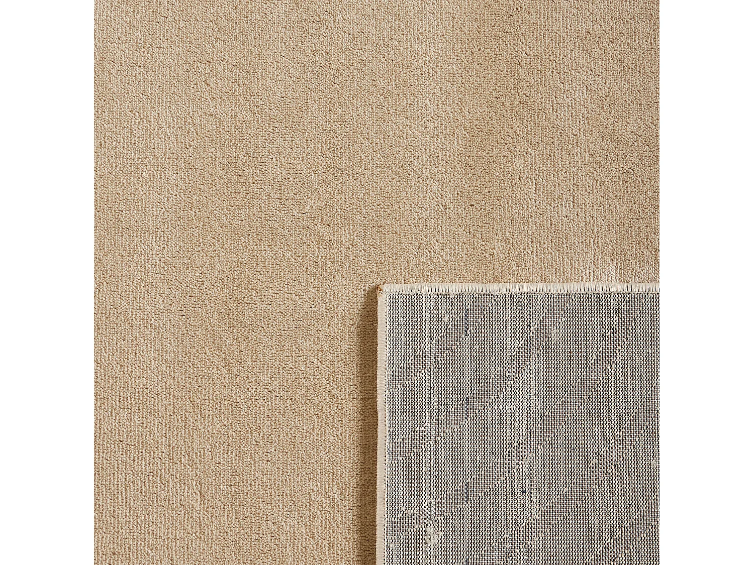 Tapis de salon - motif arc en relief - beige - Bloom - 200x280