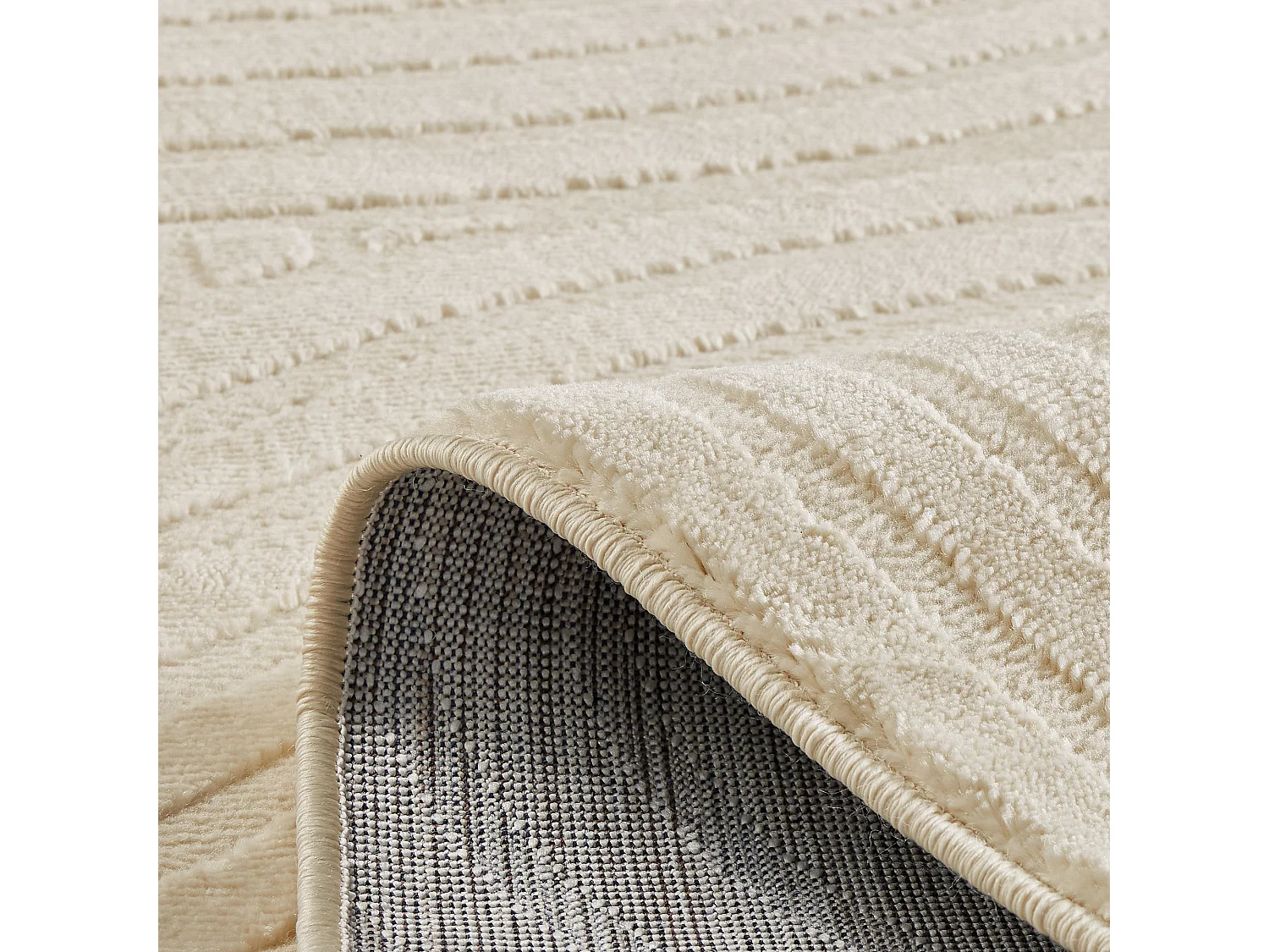 Tapis de salon - arc en ciel - crème - Bloom - 200x280