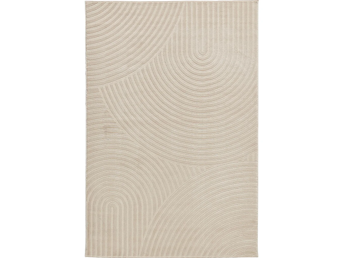 Tapis de salon - arc en ciel - crème - Bloom - 200x280