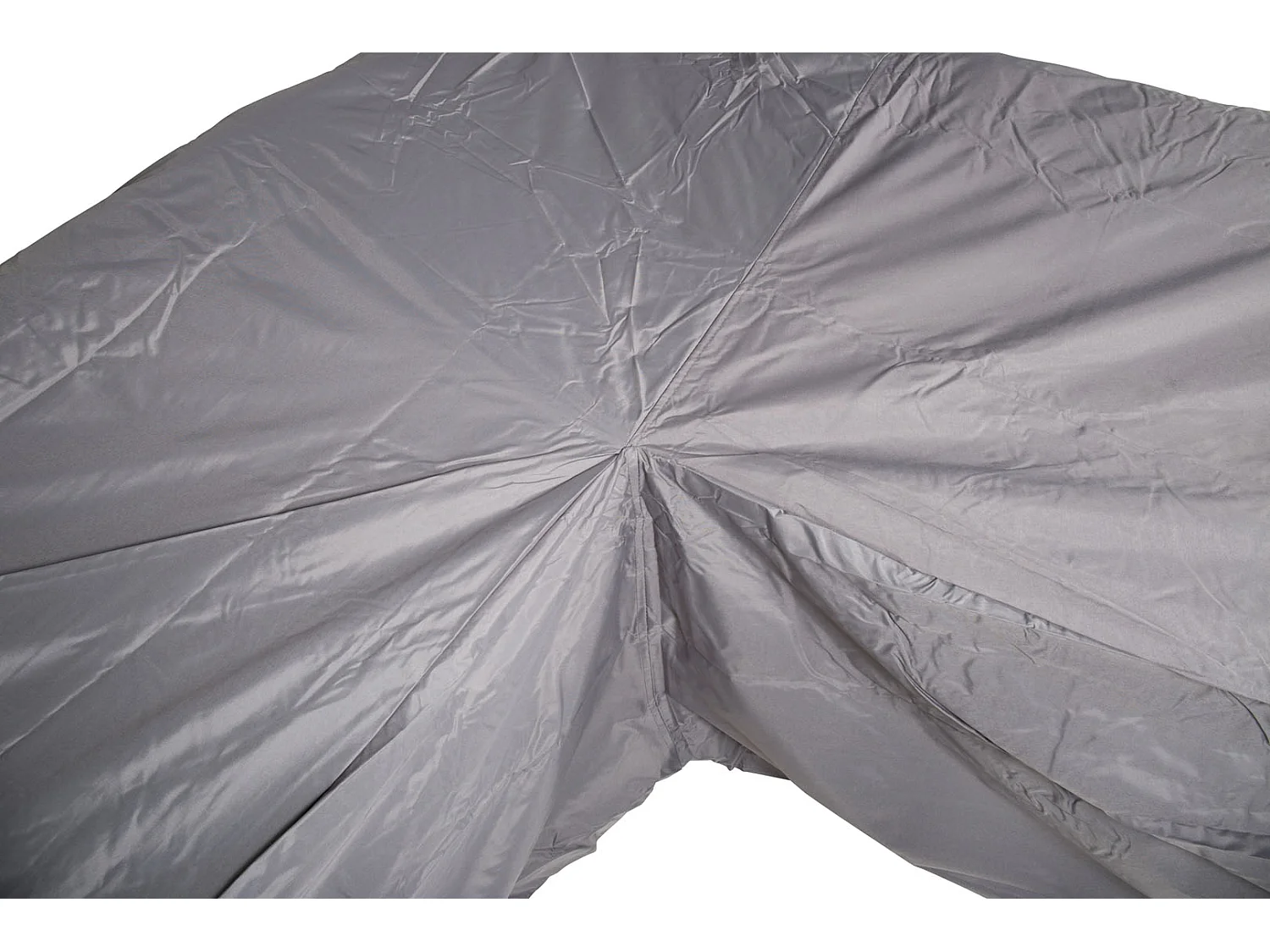 Furnco hoes voor tuinmeubelen L-vormig 254x254x90x66cm grijs.