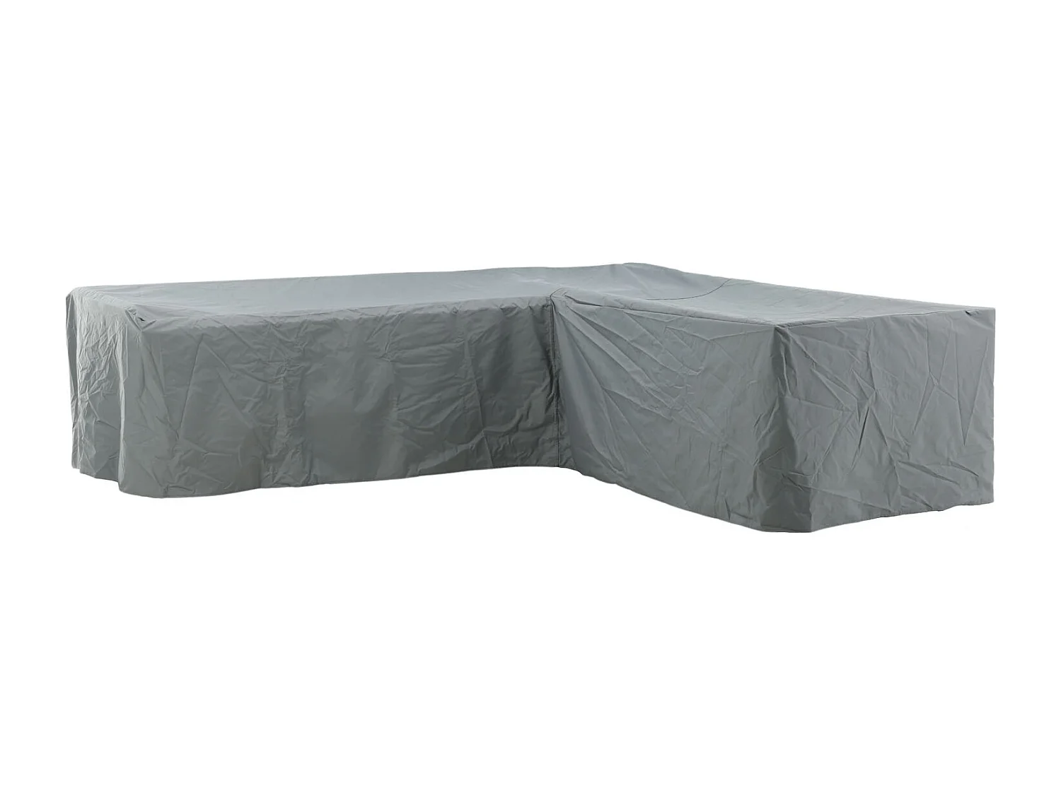 Furnco hoes voor tuinmeubelen L-formaat 325x255x100x84cm grijs.