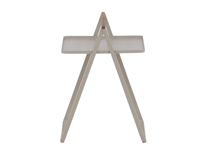 Table d'Appoint de Jardin "Clarin" 59cm Beige