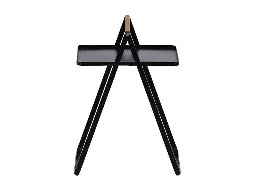 Table d'Appoint de Jardin "Clarin" 59cm Noir