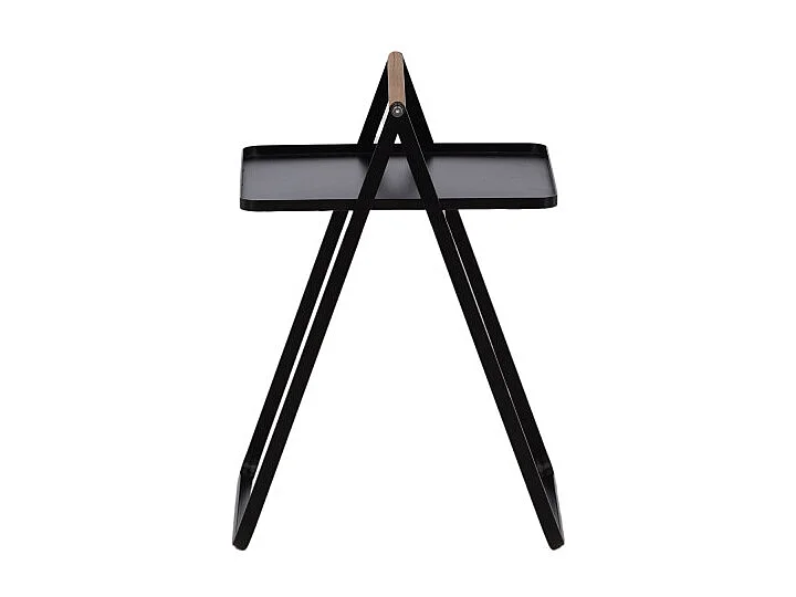 Table d'Appoint de Jardin "Clarin" 59cm Noir