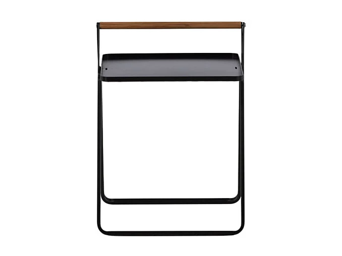 Table d'Appoint de Jardin "Clarin" 59cm Noir