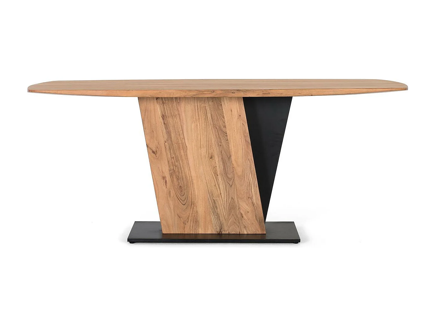 MESA DE JANTAR DE MADEIRA DE ACÁCIA Multicolor.Giner y Colomer.76x100x240