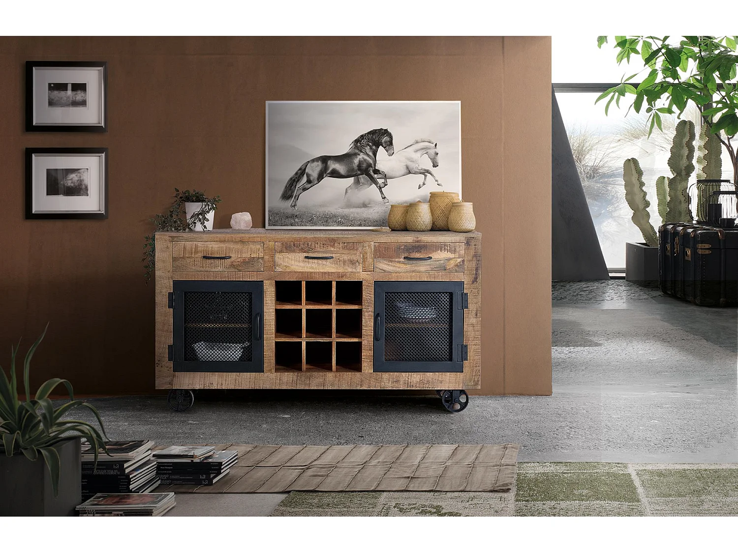 Sideboard aus Mangoholz