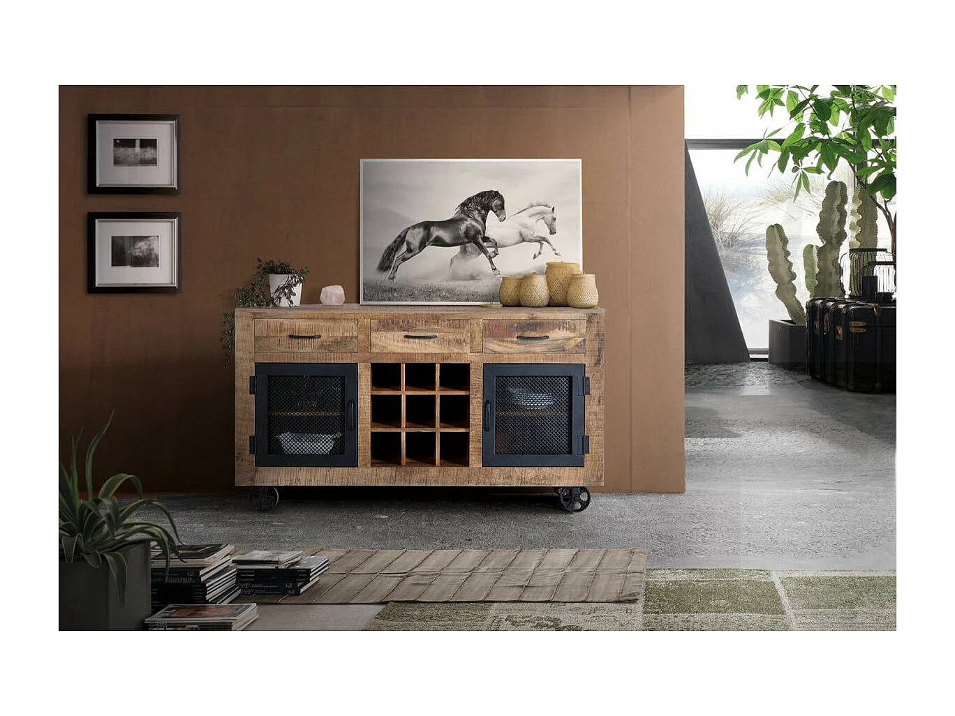 Sideboard aus Mangoholz
