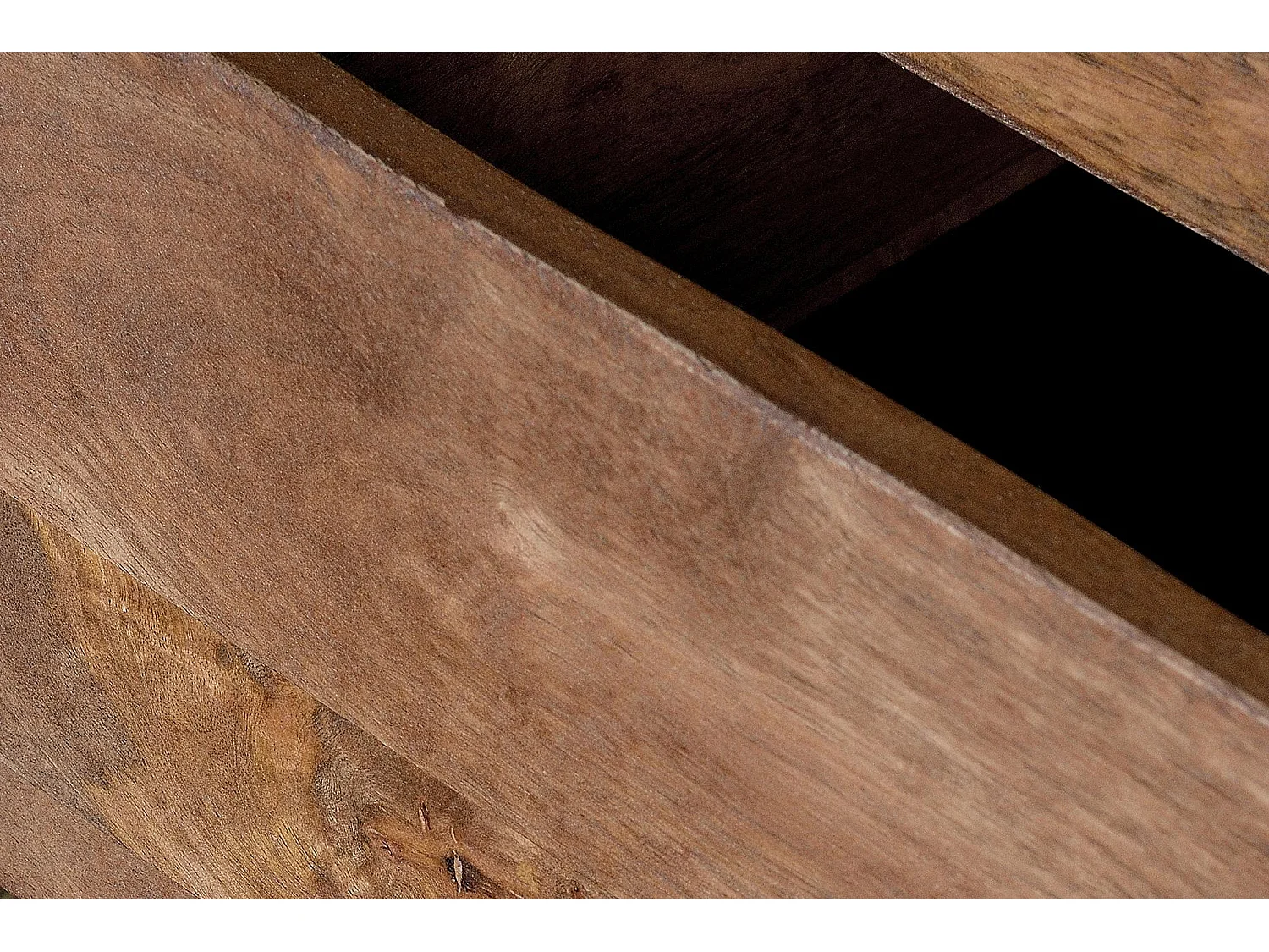 Komoda z drewna mango i brązu