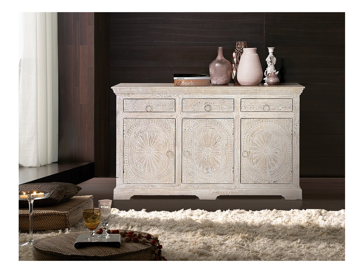 Sideboard aus Mangoholz