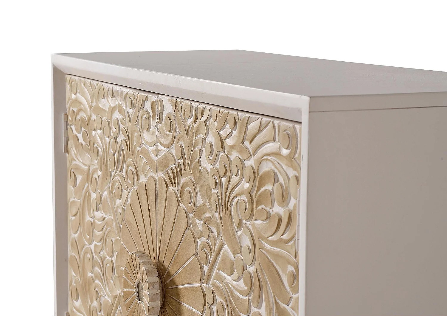 Konsole aus Mangoholz