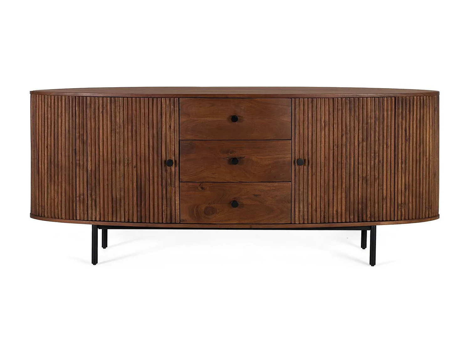 APARADOR - VAJILLERO Marrón.Giner y Colomer 75x48x180