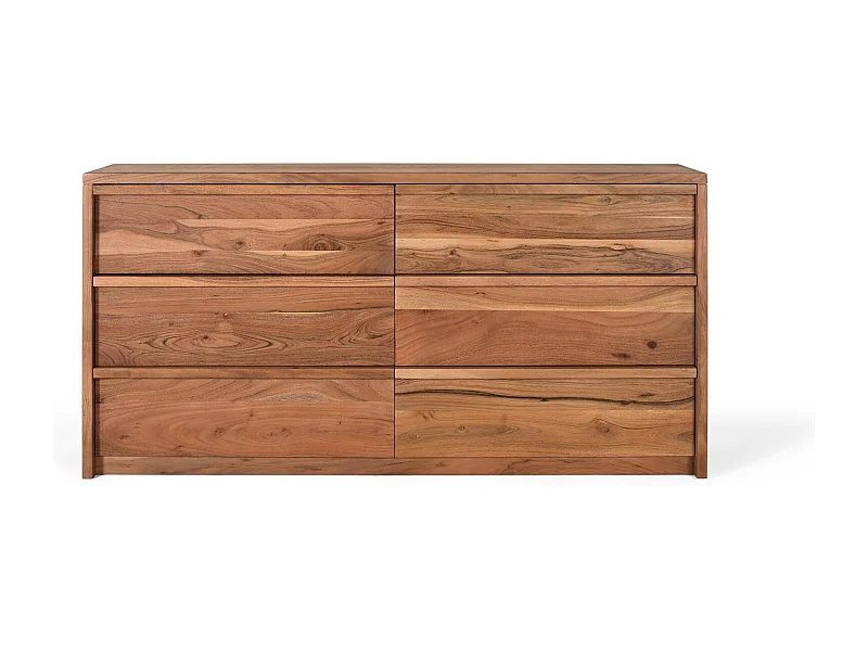 Sideboard aus naturbelassenem Akazienholz