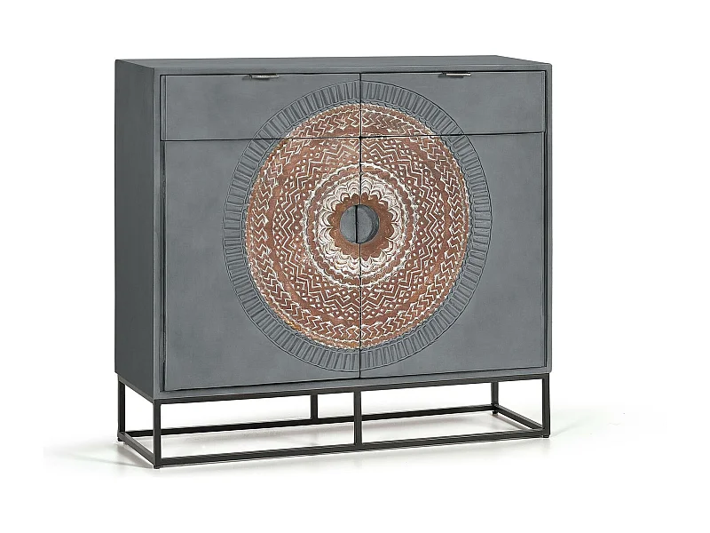 Konsole aus Mangoholz