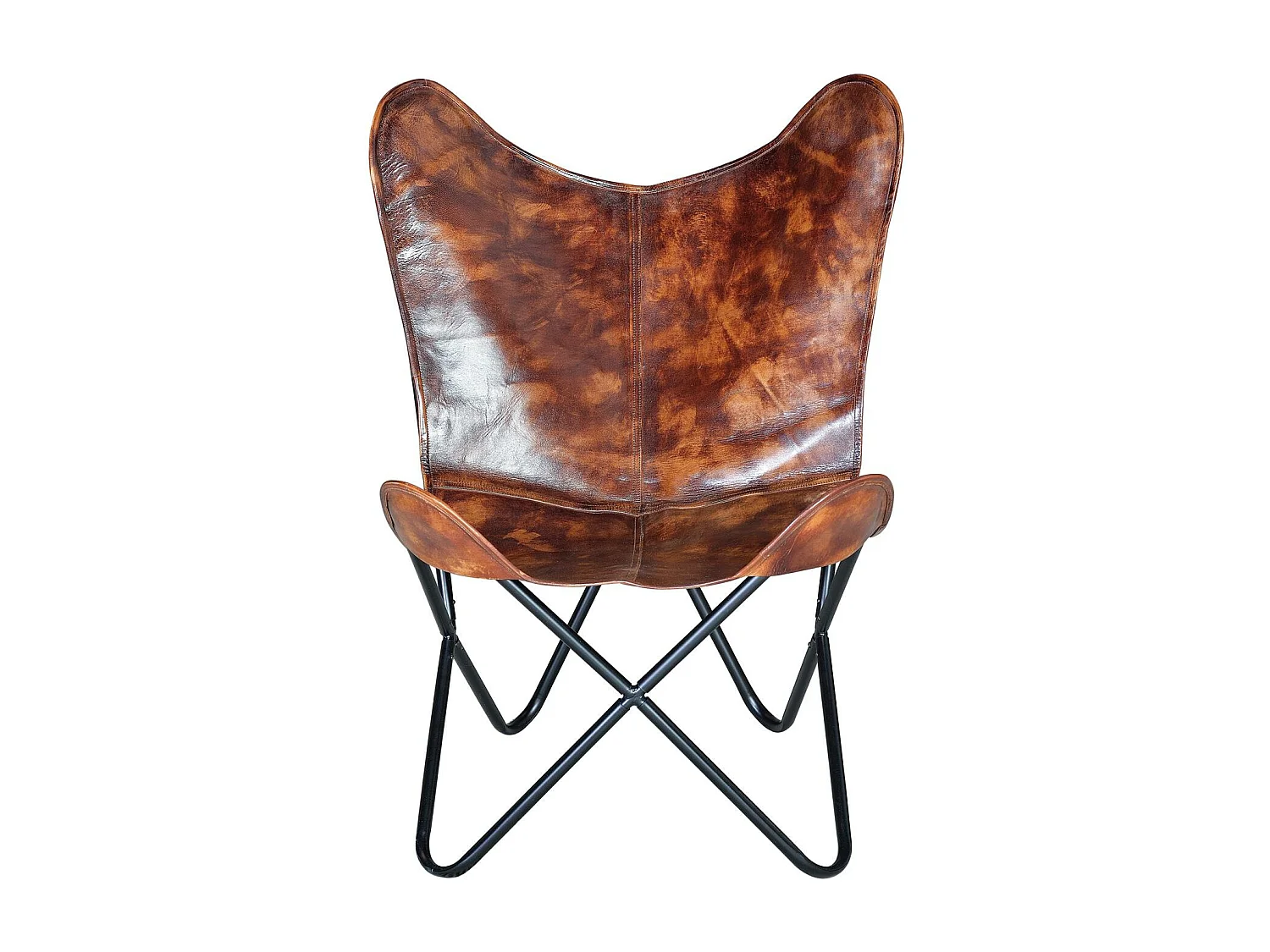 SILLA BUTTERFLY Marrón.Giner y Colomer 95x68x72