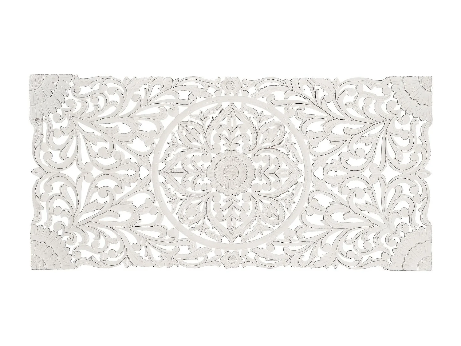 Kopfteil/Panel in Used-Optik in Weiß