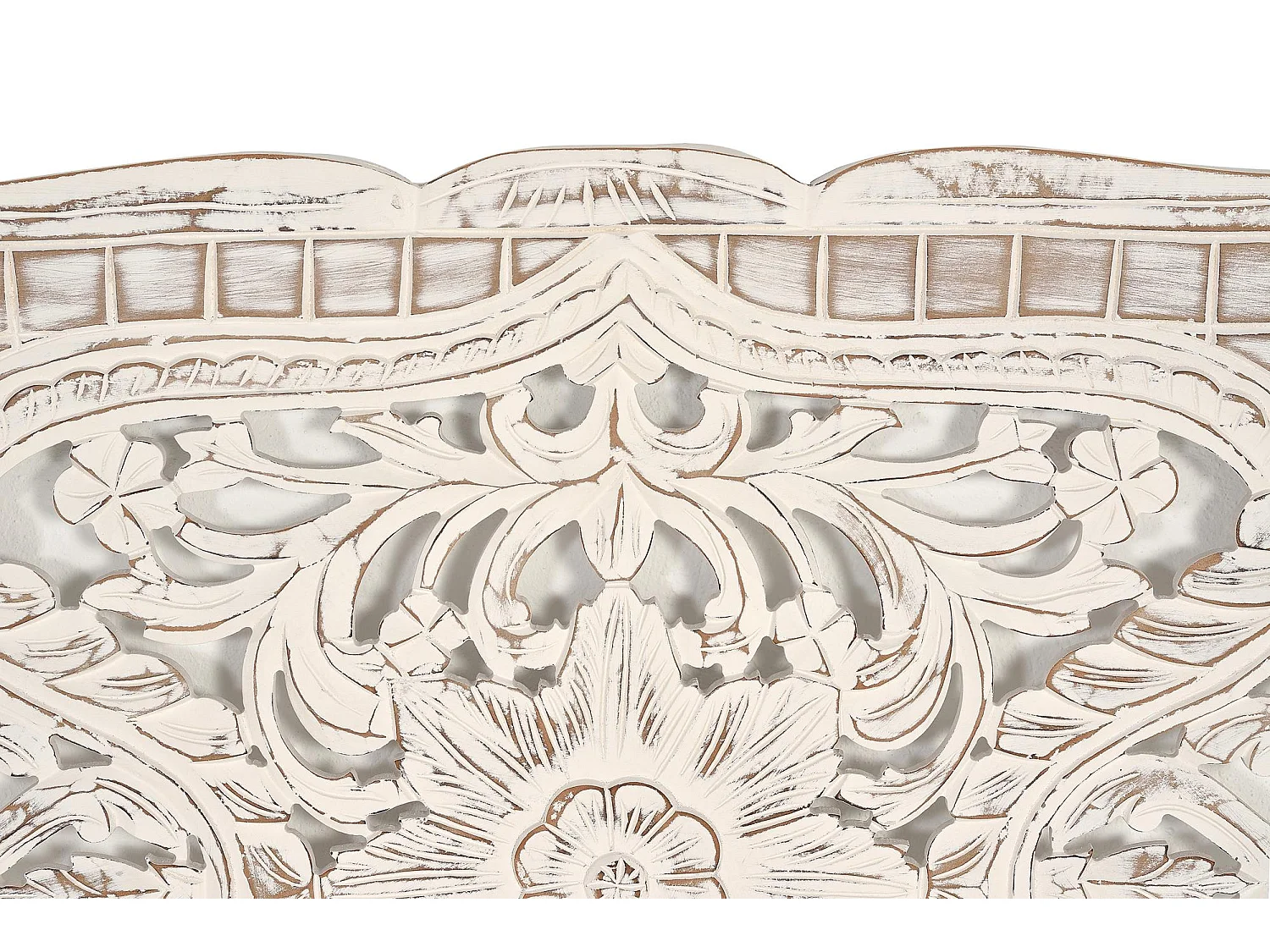 Tête de lit en MDF blanc