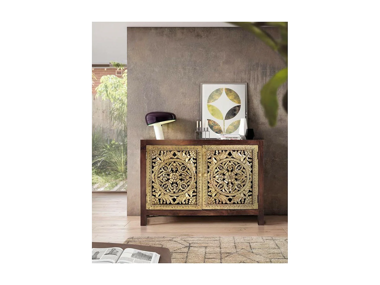 Kommode aus Mangoholz