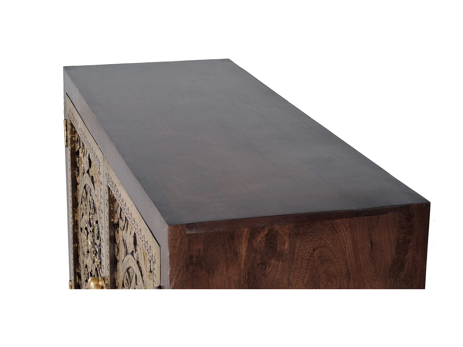 Buffet 2 portes en bois de manguier