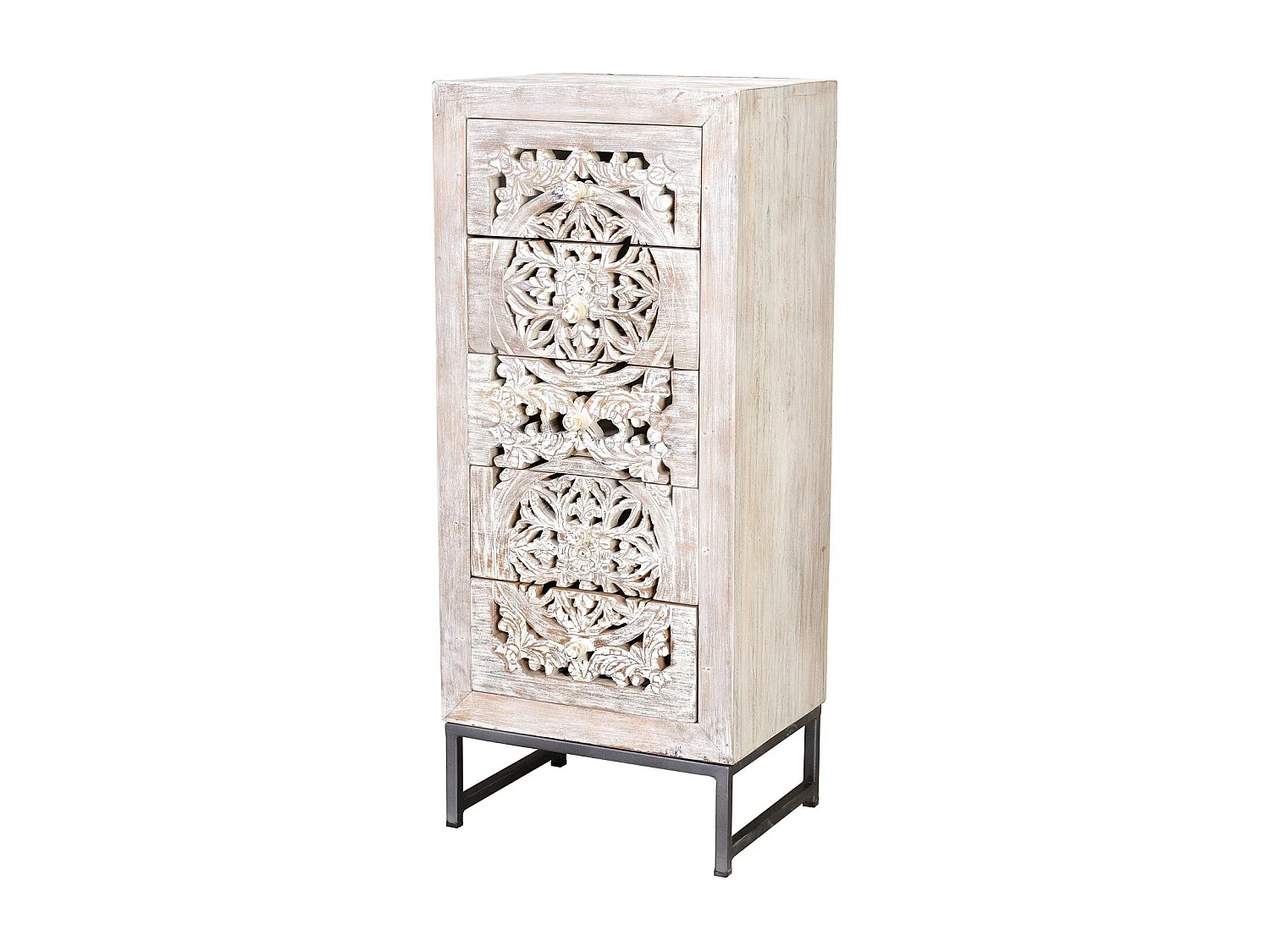 Küchenunterschrank aus Mangoholz