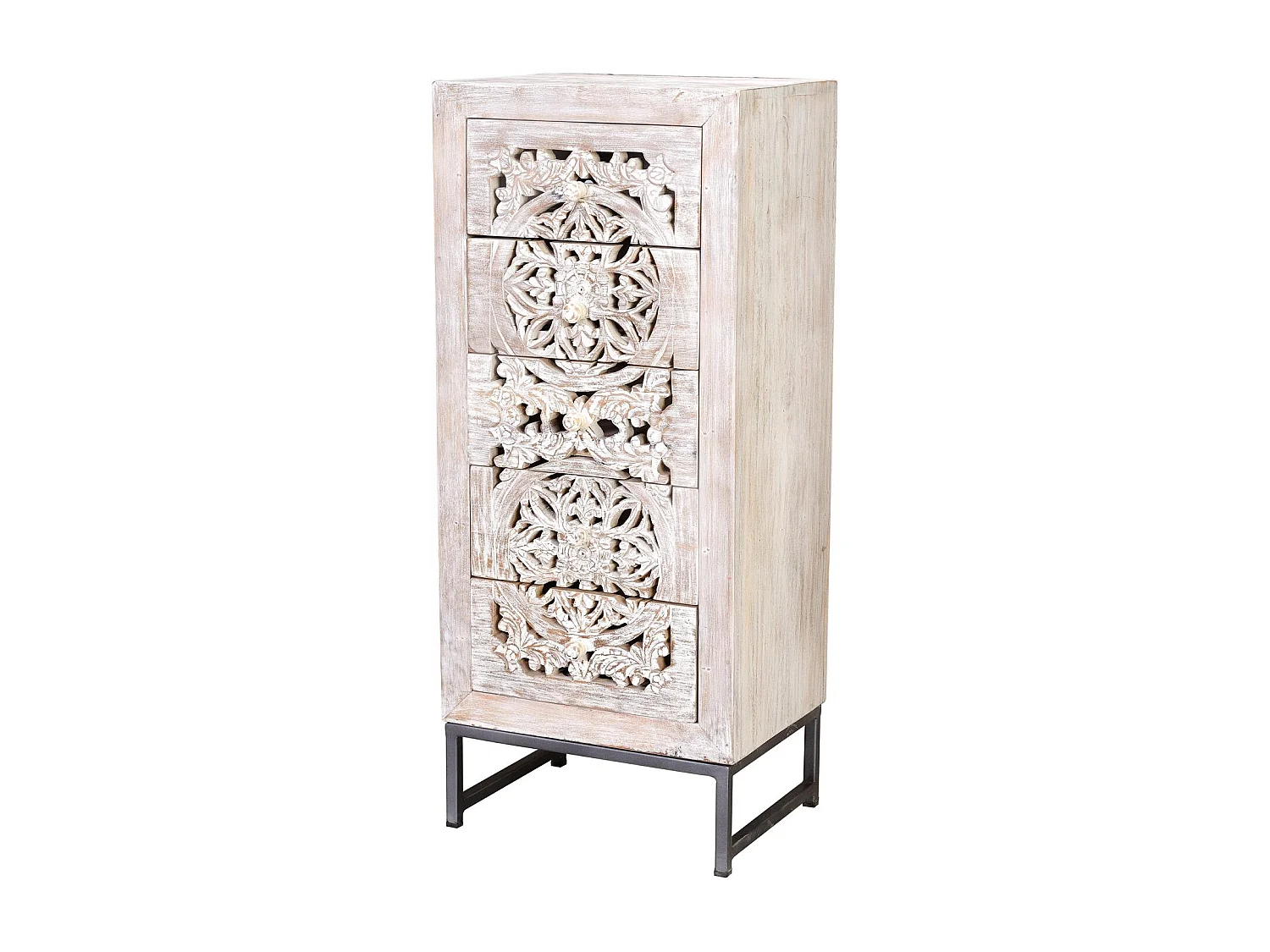 Küchenunterschrank aus Mangoholz