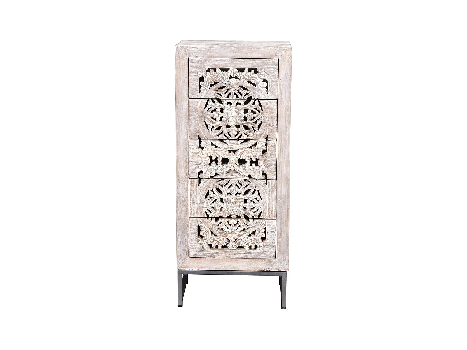 Commode manguier et pieds en métal