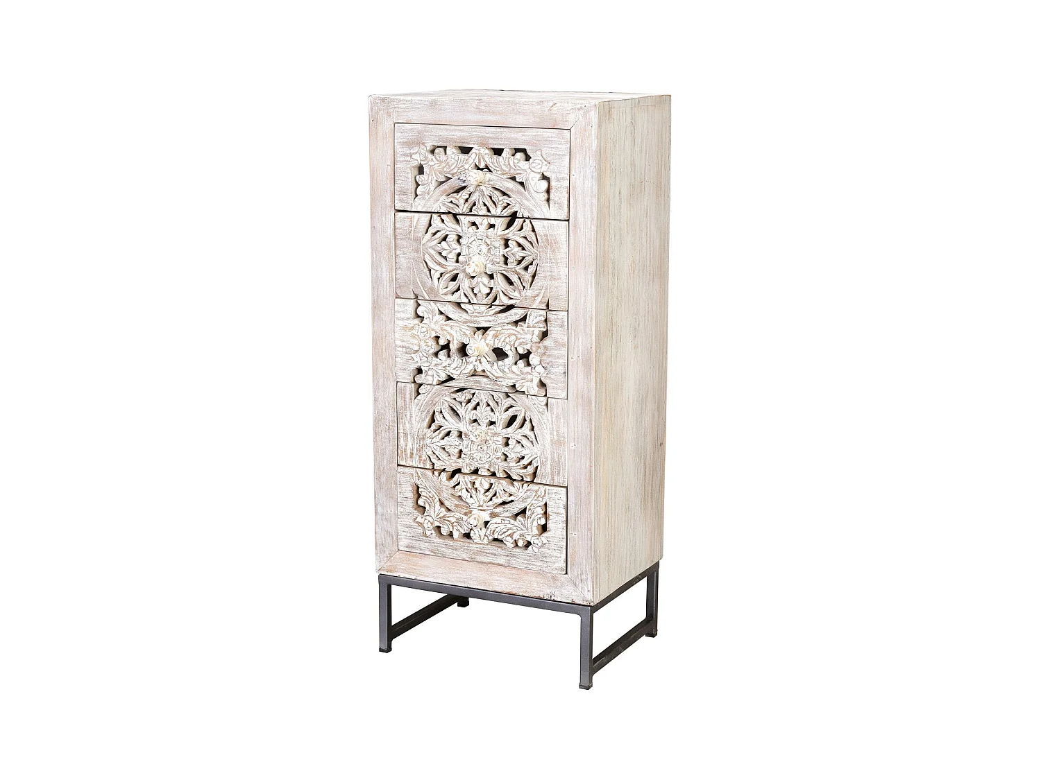 Commode manguier et pieds en métal
