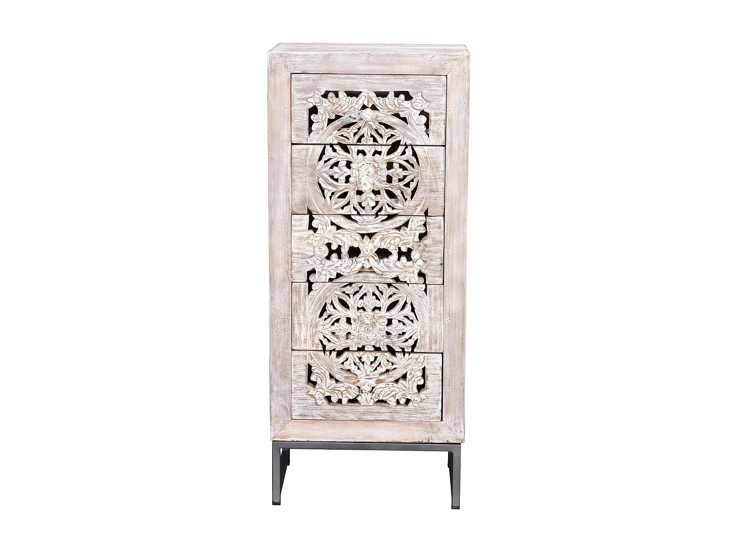 Commode manguier et pieds en métal