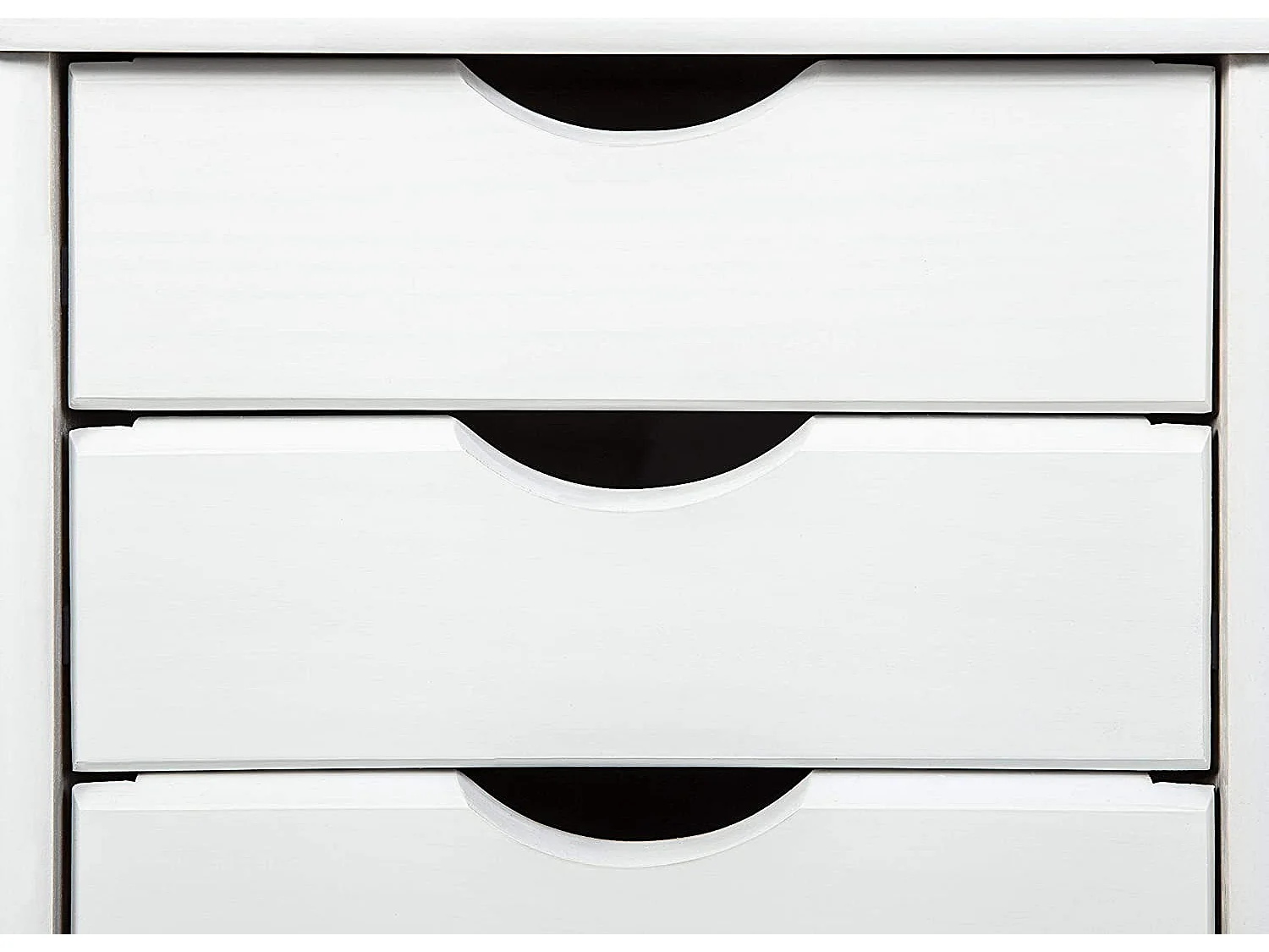 Caisson de Bureau 6 Tiroirs "School" 65cm Blanc