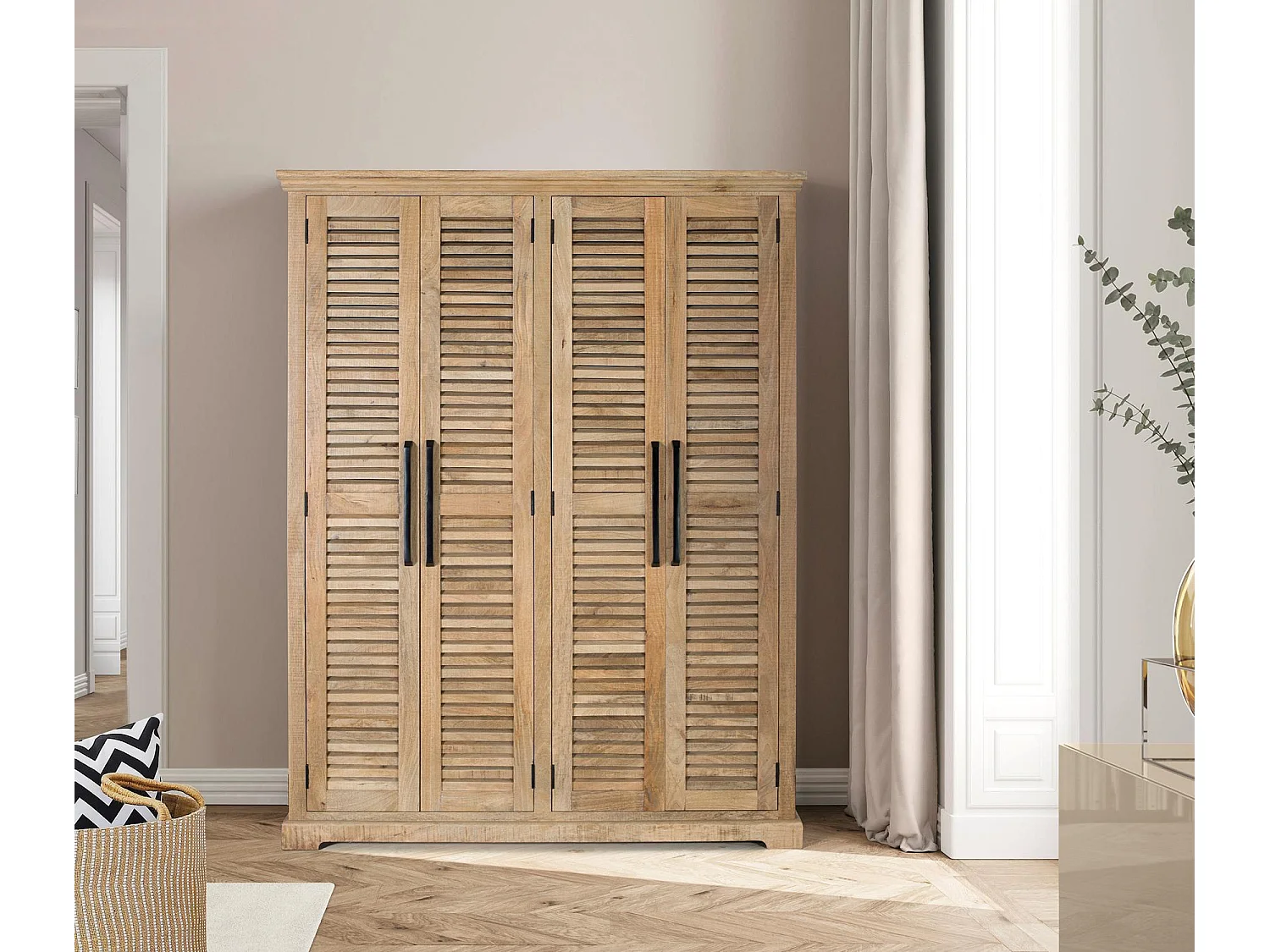 Kast bois manguier naturelle