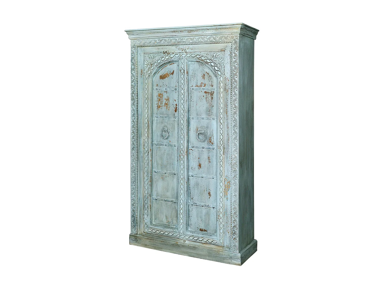 Armoire manguier bleu sarcelle