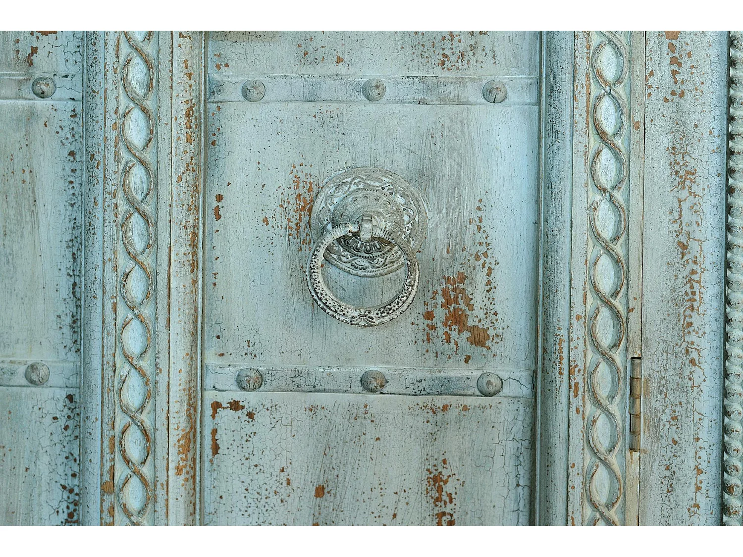 Armoire manguier bleu sarcelle