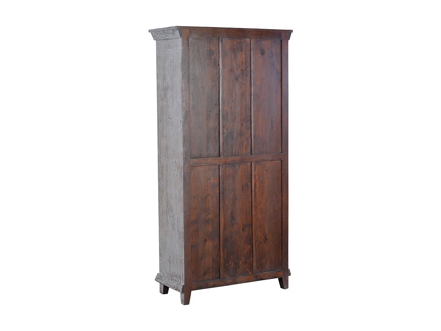 Armoire manguier détails vieillis tons pastel
