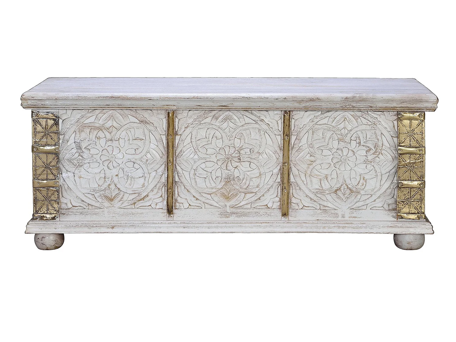Mangoholzstamm 116 cm, rustikaler Vintage-Stil - 45x116x40 GINER Y COLOMER