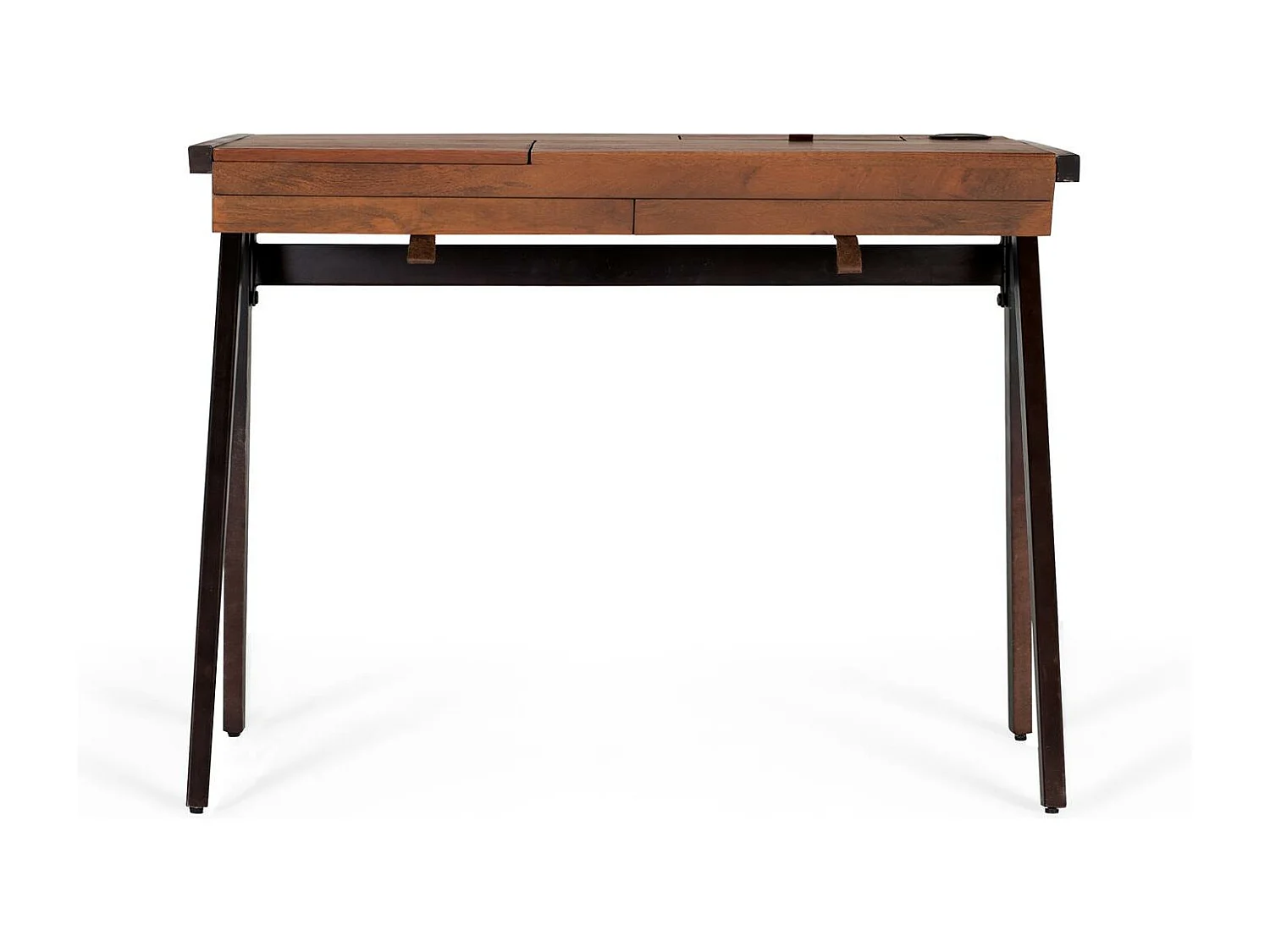 Bureau en bois manguier et métal