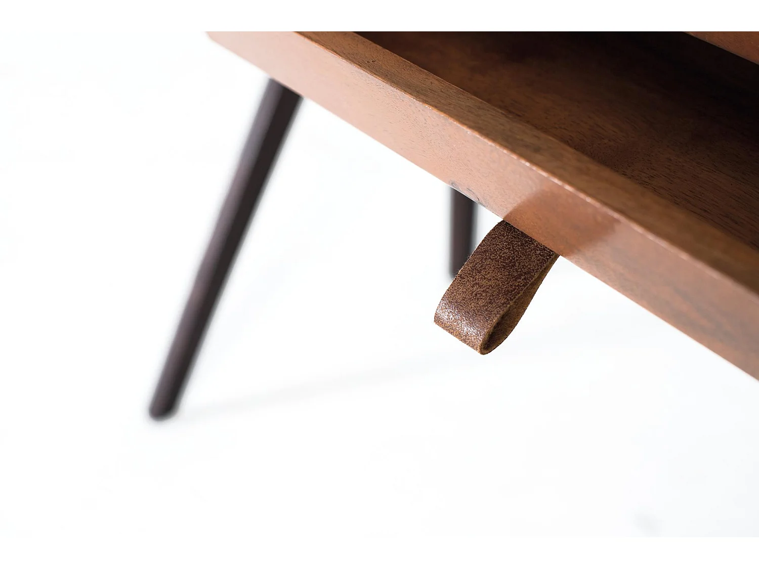 Bureau en bois manguier et métal